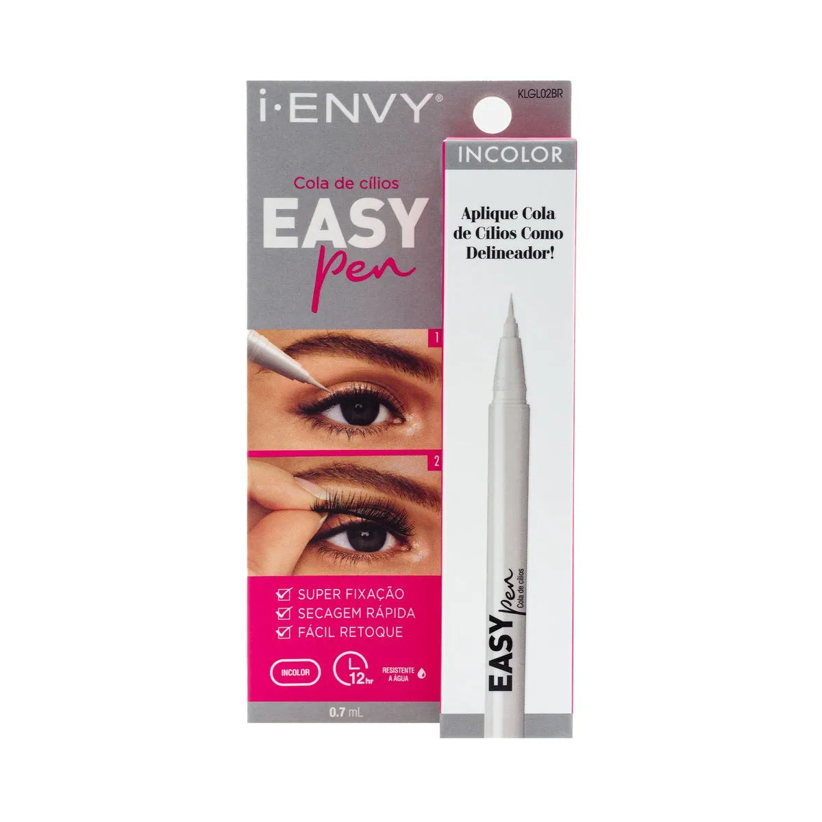 Cola para Cílios Postiços Delineadora Easy Pen (Incolor)- Kiss New York