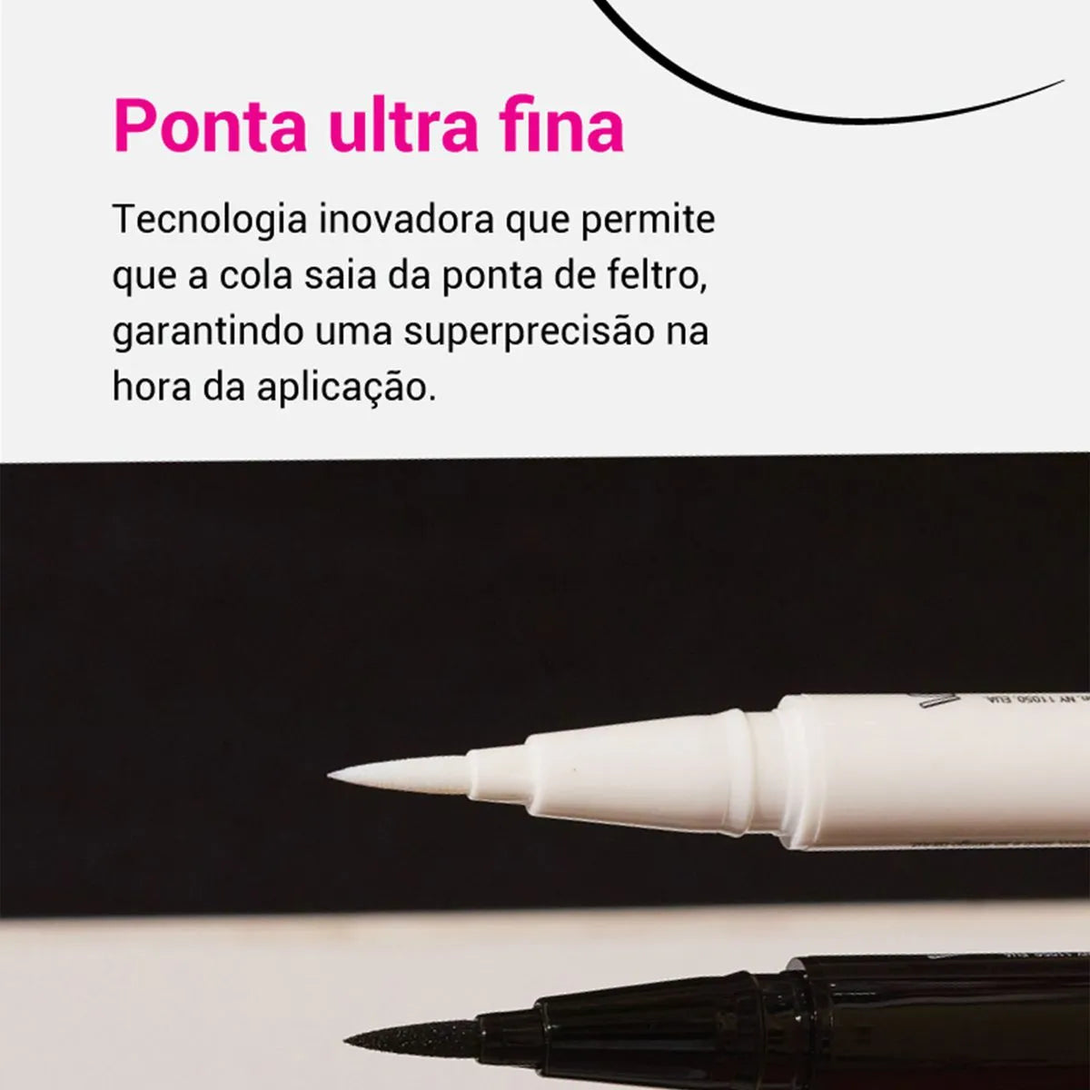 Cola para Cílios Postiços Delineadora Easy Pen (Incolor)- Kiss New York