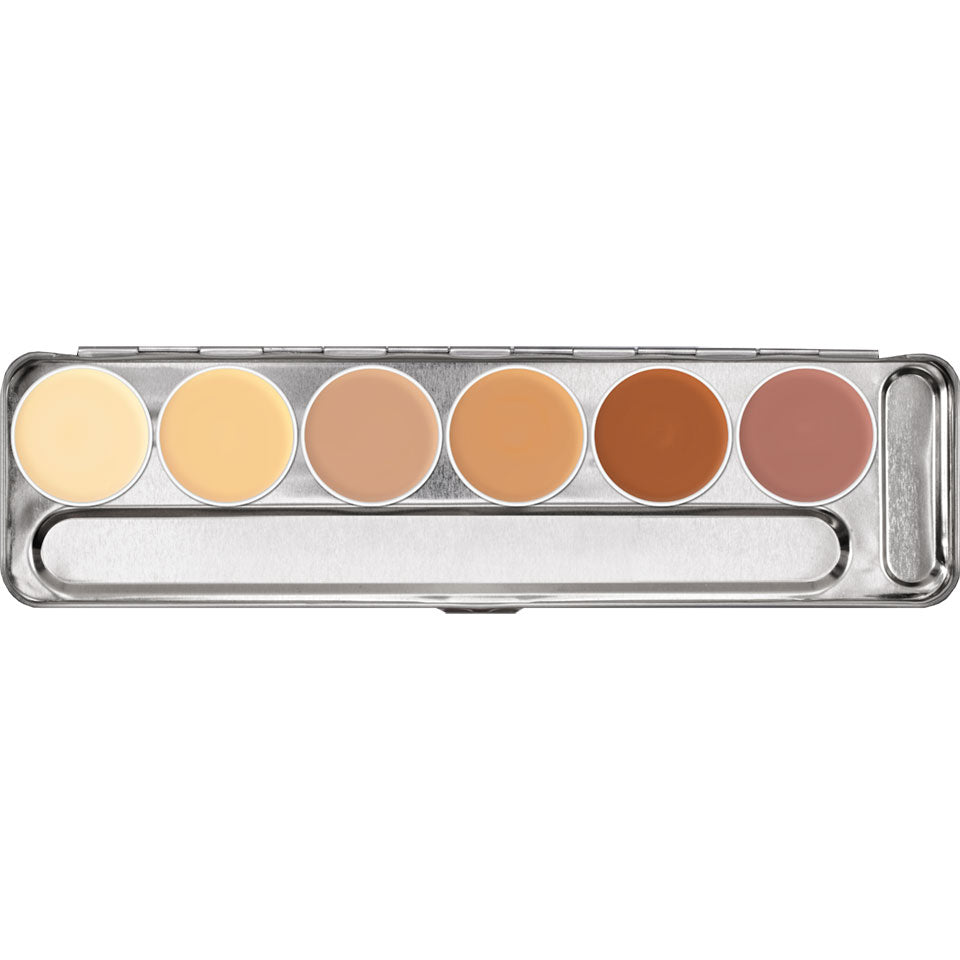 Dermacolor Camouflage Creme Palette 6 Cores - Kryolan