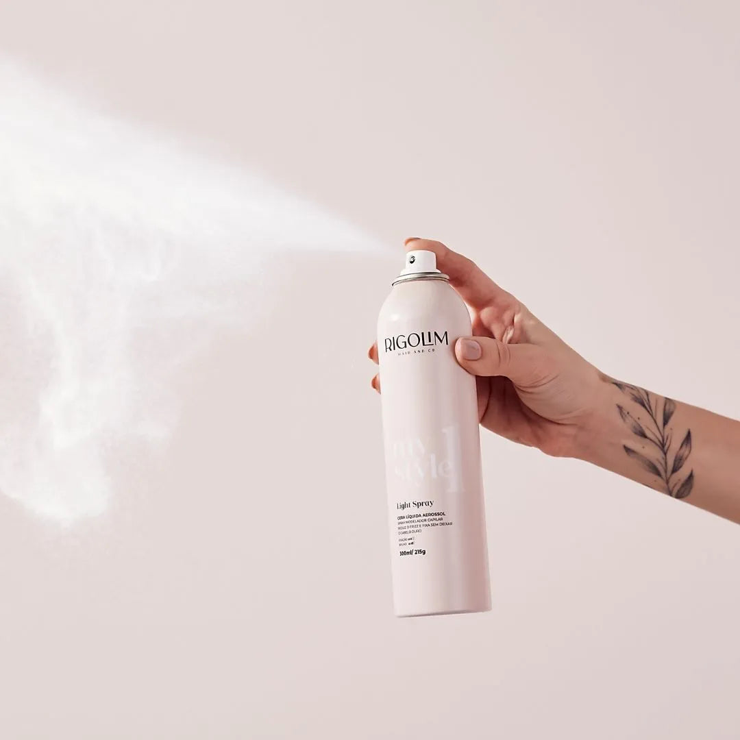 Cera Liquida Para Cabelo - Rigolim Hair And Co Light Spray 300ml