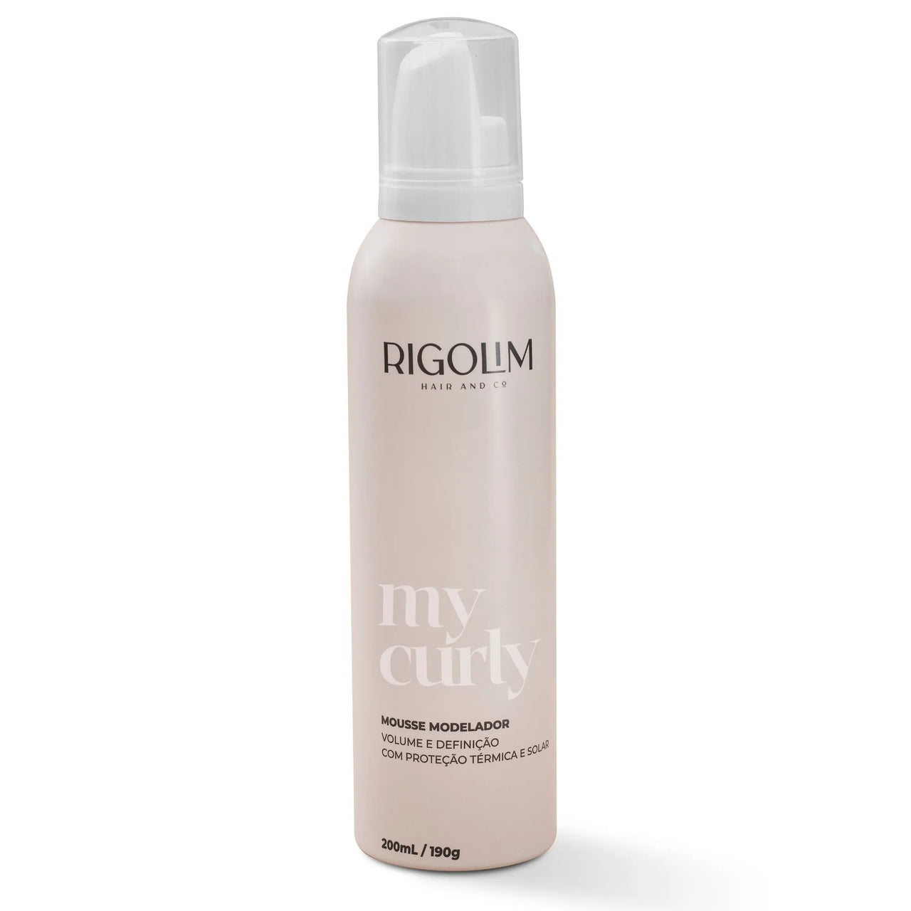 Mousse Modelador My Curly - Rigolim Hair and Co 200 Ml