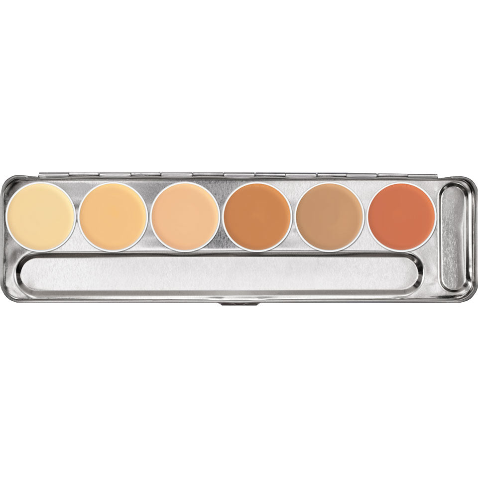 Dermacolor Camouflage Creme Palette 6 Cores - Kryolan