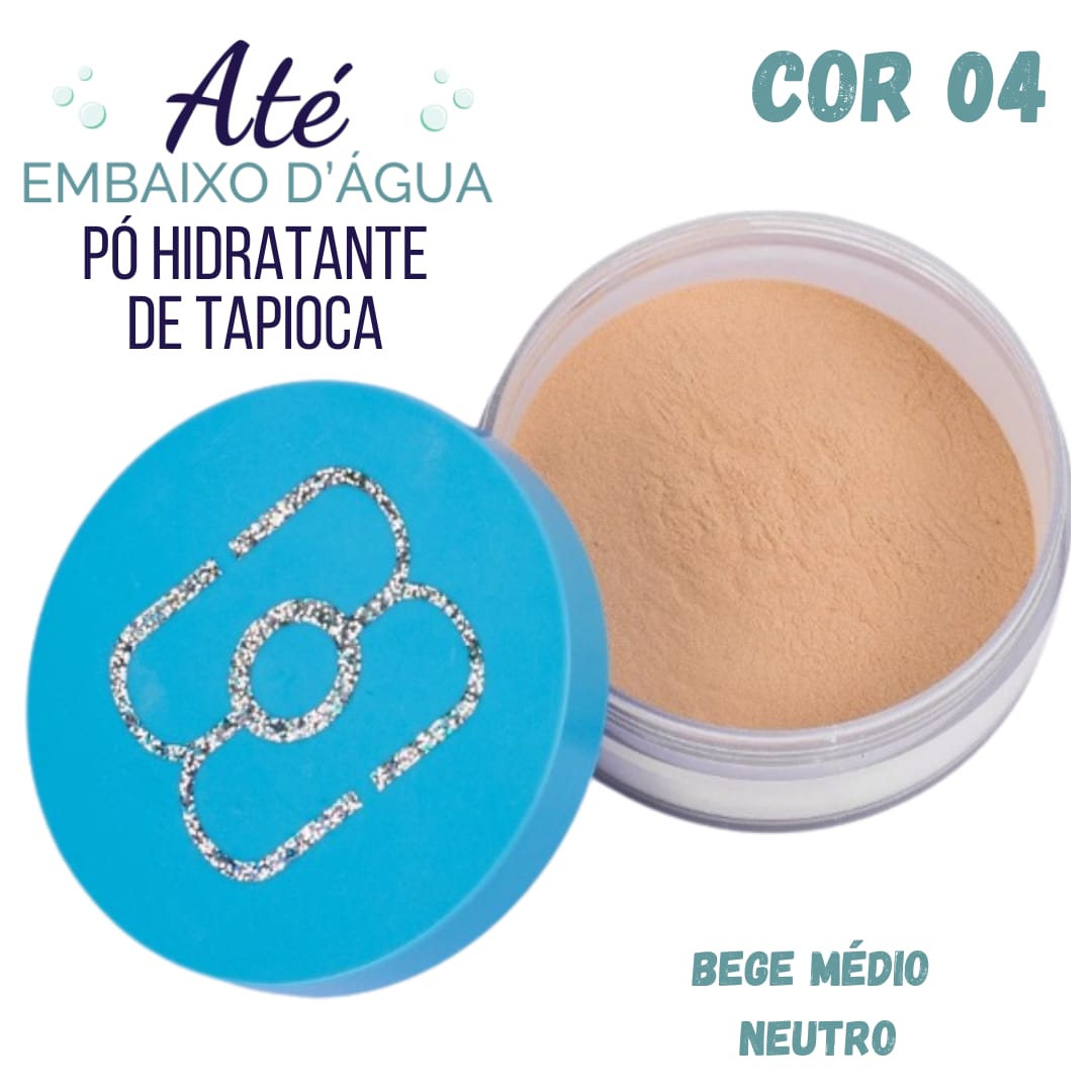 Pó Hidratante de Tapioca Até Embaixo D`Água - Maria Margarida