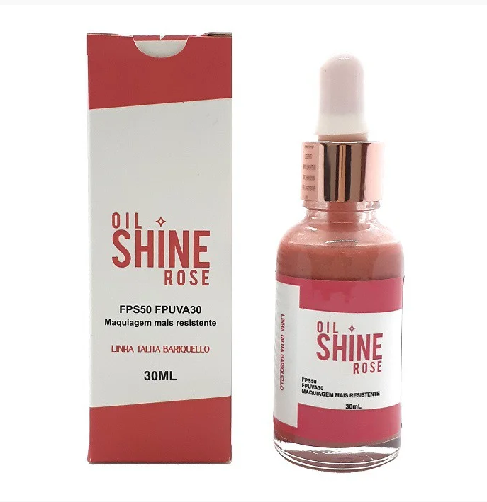 Oil Shine Talita Bariquelo 30ml Rosê FPS50 FPUVA30 (Nova Embalagem)